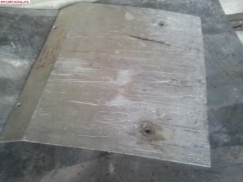 Cubrecarter aluminio