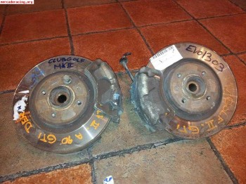 Golf mk2 gti g60. frenos completos girling 54 y manguetas