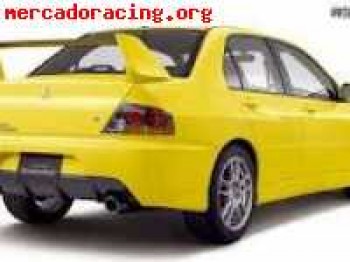 Busco aleron alto y defensa trasera de evo 9