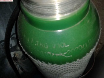 Botella de argonde 10litros