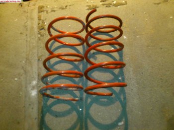 Freno de mano hidraulico y muelles