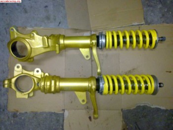 Suspension pts cuerpo roscado para saxo, peugeot