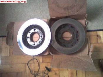 Vendo discos de freno con nucleo de aluminio de saxo