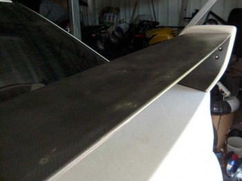 Aleron entero de carbono de evo 9