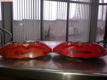 Frenos brembo 4pistones 340mm