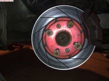 Se venden discos de freno con nucleo de aluminio para clio w