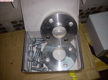 Separadores de rueda 20mm 4x100 y muelles selex para ibiza 6