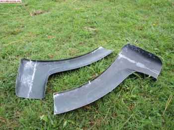 Protectores fibra de carbono peugeot 106