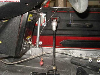 Palanca de cambios modificada