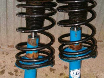 Amortiguadores selex peugeot 405 y muelles eibach
