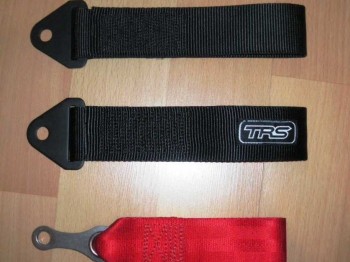 Anilla / cincha de remolque en tela ideal rally o coches de 