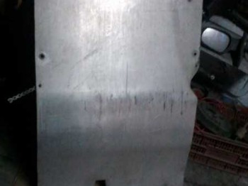 Cubrecarter aluminio mitsubishi evo ix