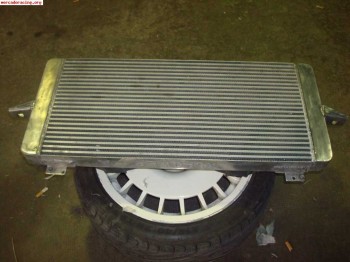 Radiador aluminio con electros sierra o escort cosworth