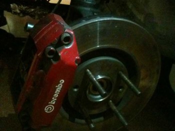 Vendo frenos brembo 4 pistones citroen/peugeot