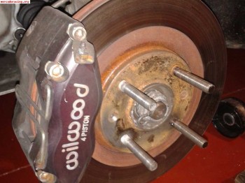 Kit frenos willwood 4 pistones