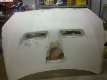 Capo y moldes de aletas y aleron evox