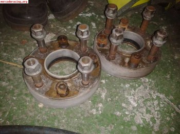 Separadores 1,6 , 2, 3 cm 4x108  ,estabilizadora 17mm 205 gt