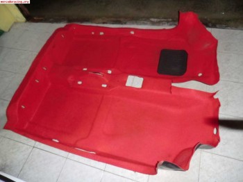 Moqueta roja original de peugeot 1.3 rallye