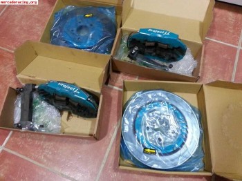 Kit de frenos project mu (carbonetic,cosworth) lancer evo 7-