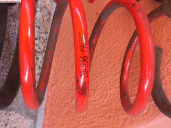 Vendo muelles selex de megane 2.0 16