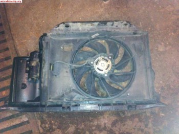 Electroventilador de 206 gti con la carcasa plastica