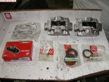 Pinzas 2 pistones aluminio para restaurar