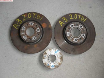 Discos de freno audi, seat volkswagen y separadores 50 euros