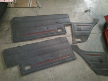 Paneles interiores, techo y moketa 205rallye