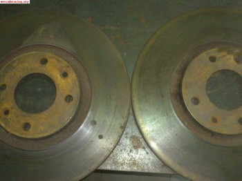 Dicos delanteros c2 de la copa