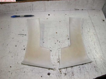 Proteccion kevlar aletines traseros 205 rallye