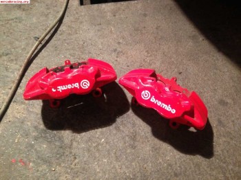 Pinzas brembo 4 pistones