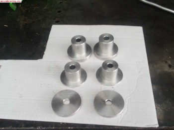 Tacos de aluminio puente saxo