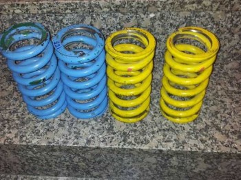 Vendo muelles para amortiguación roscada