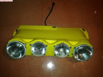 Vendo parrilla de faros para clio 16v/ williams