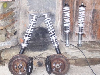 Suspension bmw e30 y puente trasero