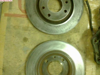 Discos y pinzas psa 266mm 206 gti