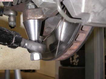 Pivotes mangueta para rotula.