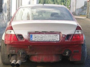 Aleron csl y llantas de 17  bmw