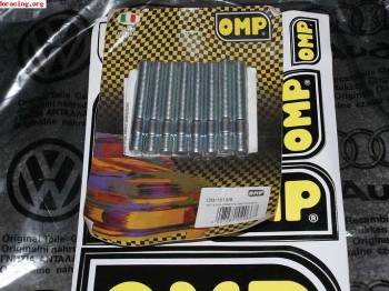 Juego de 8 espárragos de rueda omp 12x125 y 12x150