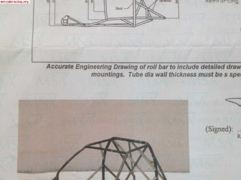 Vendo arco antivuelco cromo-molibdeno para 106 o saxo