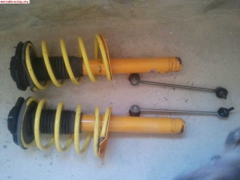 Amortiguadores kony   muelles apex. 206, 306, xsara, zx