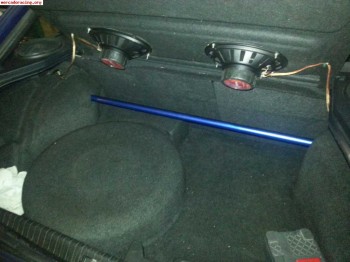 Barra copelas trasera cosworth