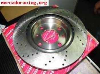 Discos freno del sobreventilados clio williams