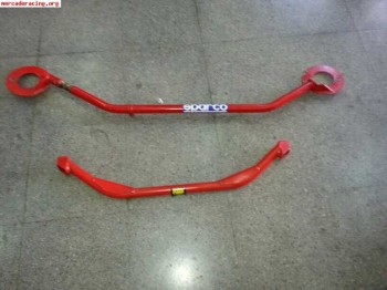 Vendo barra torretas y trapecios para ax