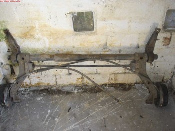 Eje trasero de renault clio