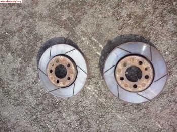 Seat ibiza discos delanteros rallados