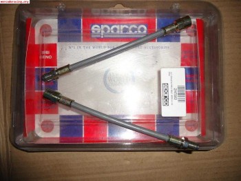 Vendo 2 latiguillos traseros sparco seat ibiza 2.0 16 v. 