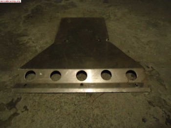 Cubrecarter duraluminio 3mm para peugeot 207