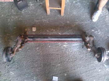 Puente de saxo y frenos de 266 psa