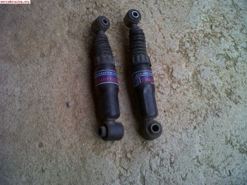 Suspension pts asfalto, barra torretas, retrovisores y aleta